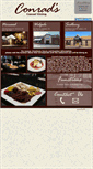 Mobile Screenshot of conradsrestaurant.com
